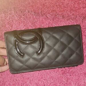 Chanel Black Quilted Women's Wallet